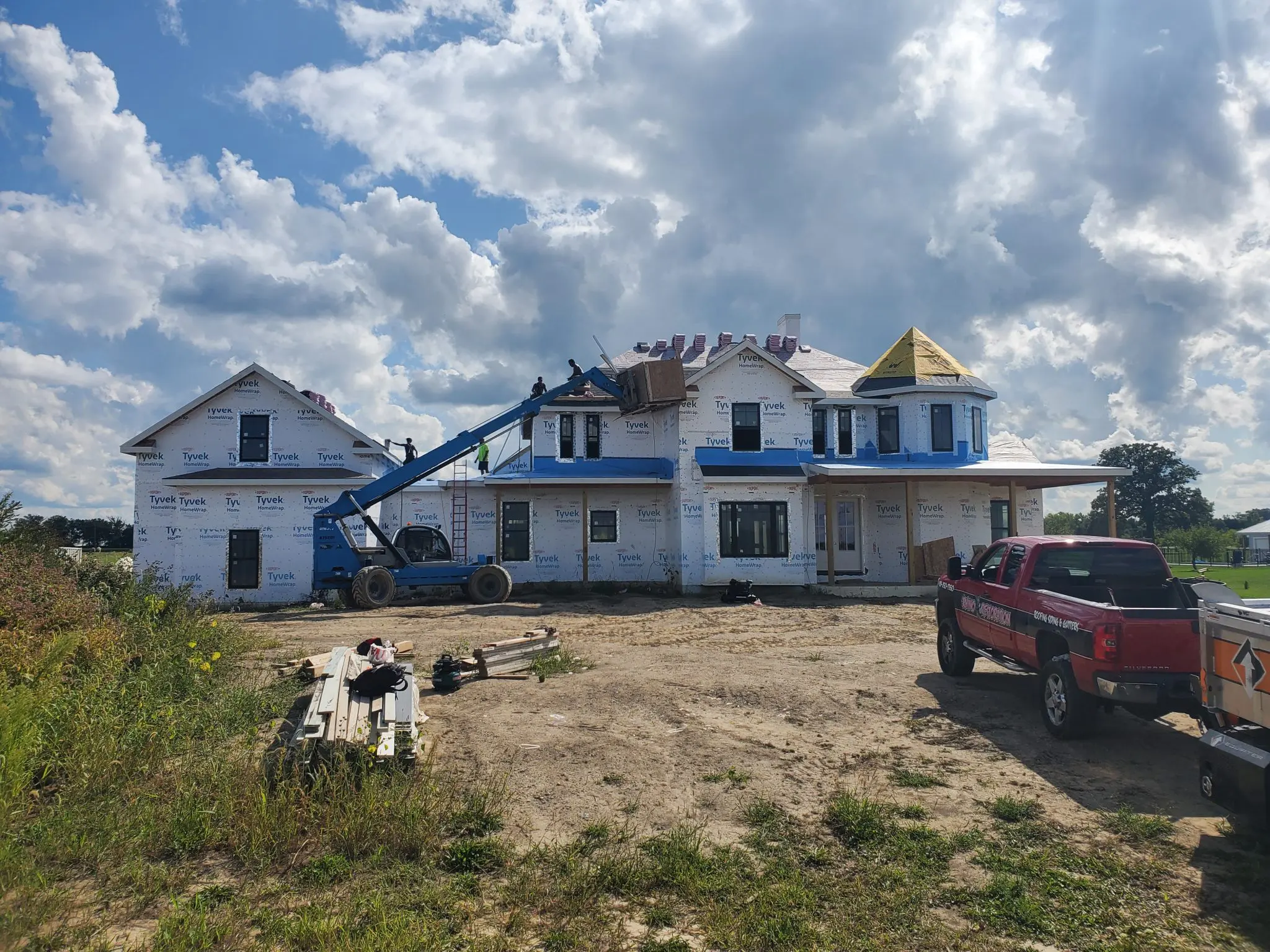 Custom Home In Progress in Perrysburg ohio